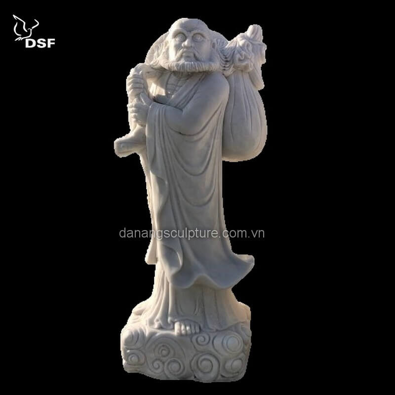 P268-Standing-Bodhidharma-marble-statue-6w